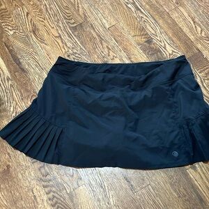 MPG Groove Skirt Skort Pleated Black Size XXL Athletic Tennis Pickleball Hiking